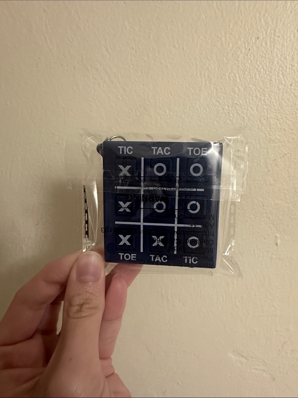 My Lowe’s rewards kids club Tic Tac Toe Travel Game